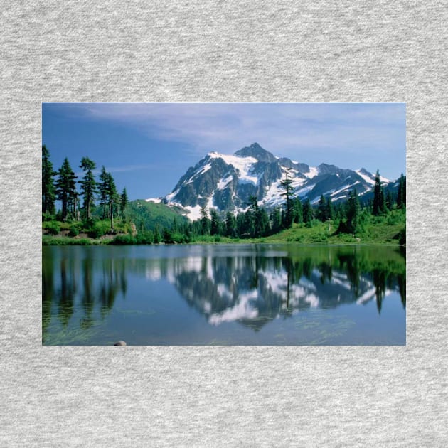 Mt Shuksan Northern Cascade Mountains by RhysDawson